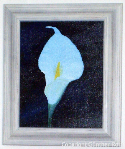 Ölgemälde Calla klein